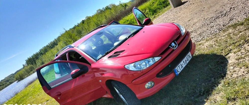 Peugeot 206 cena 6900 przebieg: 138000, rok produkcji 2004 z Tarnów małe 67
